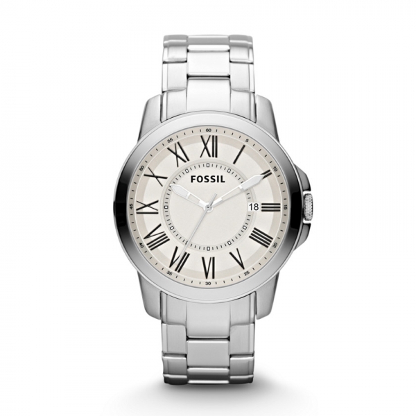  Inspired by the simplicity of vintage timepieces, our Grant watch has a classic appeal. We love the polished stainless steel and roman numeral indexes. This Grant watch also features a three hand movement. 